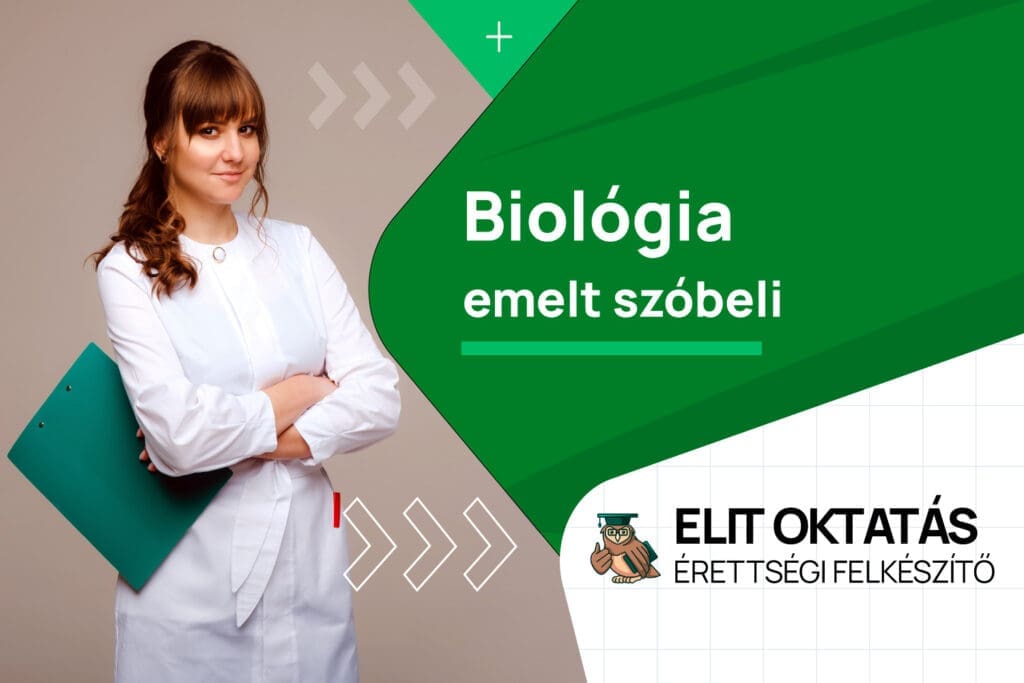 Biológia szóbeli érettségi felkészítő emelt szintű kurzus borítóképe